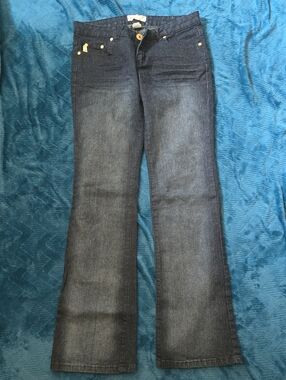 Sparkly Women’s Dark Blue Bootcut Jeans